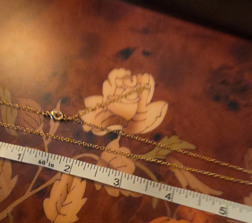 JTV Turquoise & Lapis 18K Gold Over Brass Turtle Pendant With Chain - Picture 7 of 7